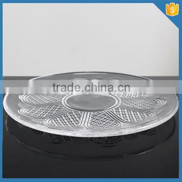 Wholesale Hand Made Round Charger Wedding Glass Plate photo-2