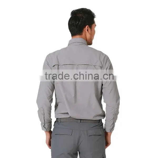 Men Light Gray Casual Shirt(3M15B62 ) photo-3