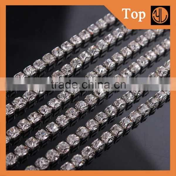 2016 Fashion Jeweled Ornaments Rhinestone Cup Chain for High Heels photo-5