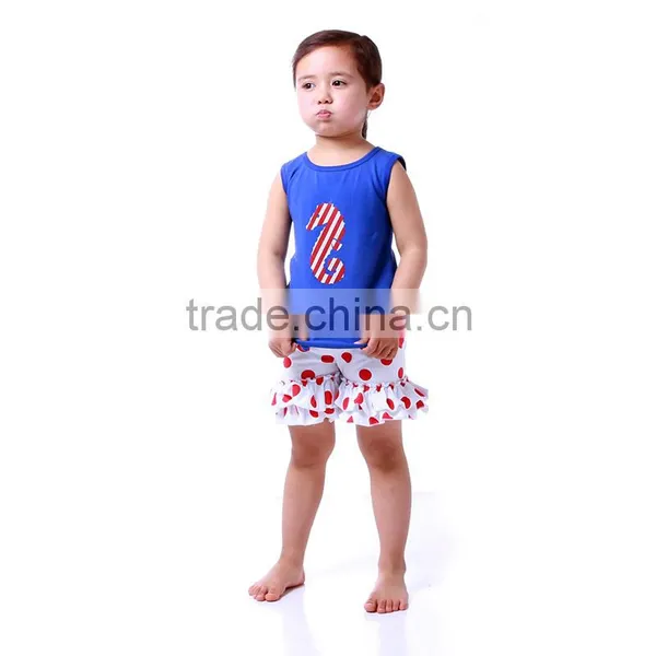 Kids T-shirt Wholesale Boutique Kaiya Custom Organic Cotton Tank Top Print photo-2