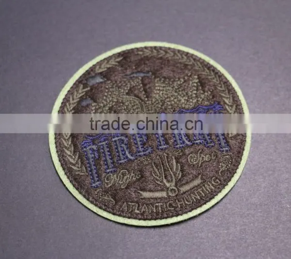 2016 Hot Sales Laser Cutting Woven Clothing Patches