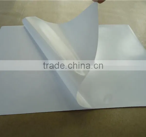 Acrylic White Sheet Pvc Self Adhesive Film for Screen Printing photo-3