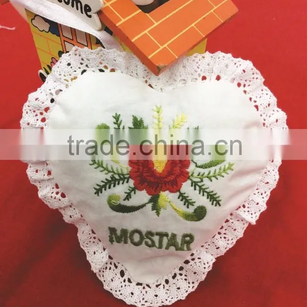 High Quality Flower Design Hand Embroidery Fragrant Bag Size 10x10cm photo-2
