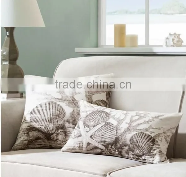 Fashion Custom Screen Printed Sofa Cushion Cotton Cushion Covers photo-2