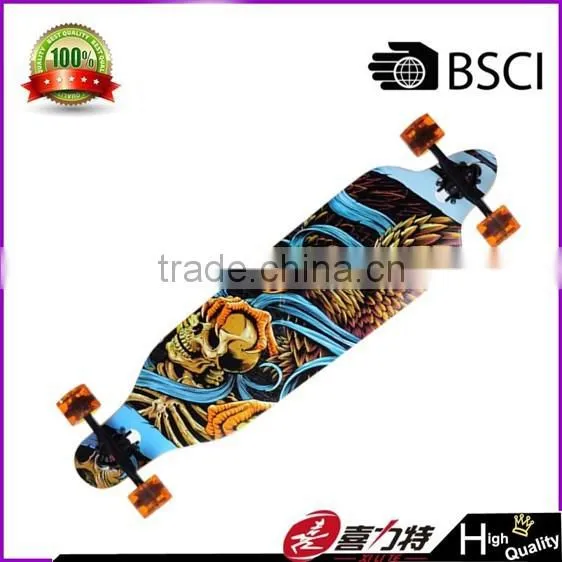 Drop Through Downhill Long Skateboard photo-4