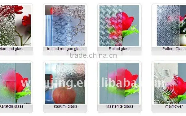 Patterned Glass of 3mm - 10mm Thick photo-6