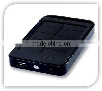 Most Popular Built-in Battery 6000mah Portable Solar Charger Power Bank, Solar Cell Phone Charger photo-5
