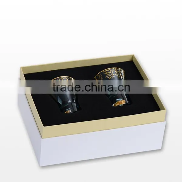 Thick Bottom Lead-free Crystal Blue Glass Tumbler photo-6
