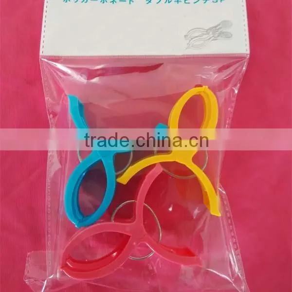 Plain Plastic Hanging Quilt Clip Clothes Laundry Clip Peg photo-3