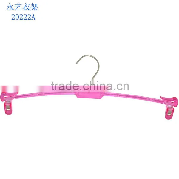 Wholesale Transparent Display Plastic Underclothes Hanger Non Slip photo-3