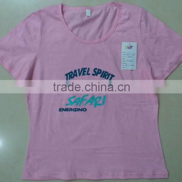 Cotton Hot Sale Comfortable Short Sleeve Pink Kids T-shirt
