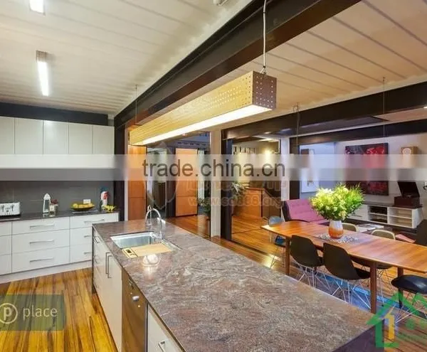 Cheap Prefab Houses With Galvanized Steel Base Prefab Smart House 3 Bedroom Villa photo-3