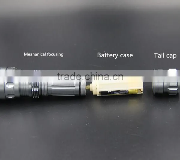 High Power Alumium Alloy Flash Light 3*AAA Batteries Flash Light