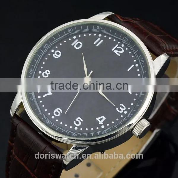 Fashion Leather Men Chinese Wholeasle Cheap Watches in Bulk photo-4