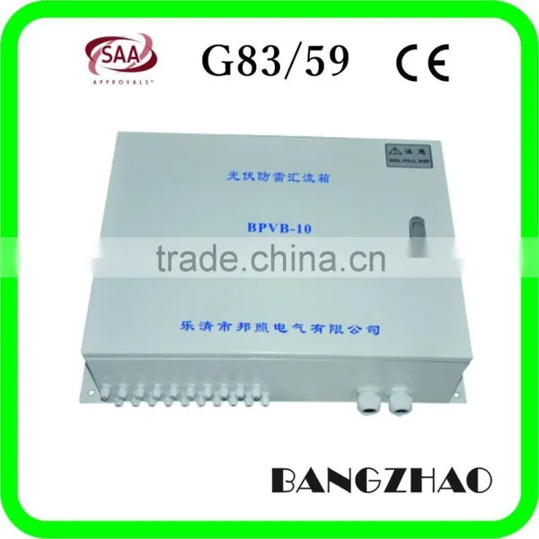 16 Strings Input Solar Lightning Protection Combiner Box With Stainless Steel Shell photo-5