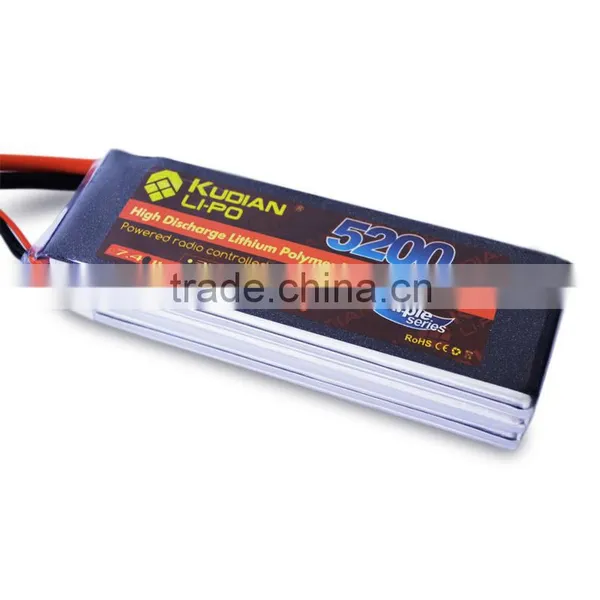 Tiger Hight Quality 7.4v 5200mah 35c RC Car Battery / Lipo Battery photo-2