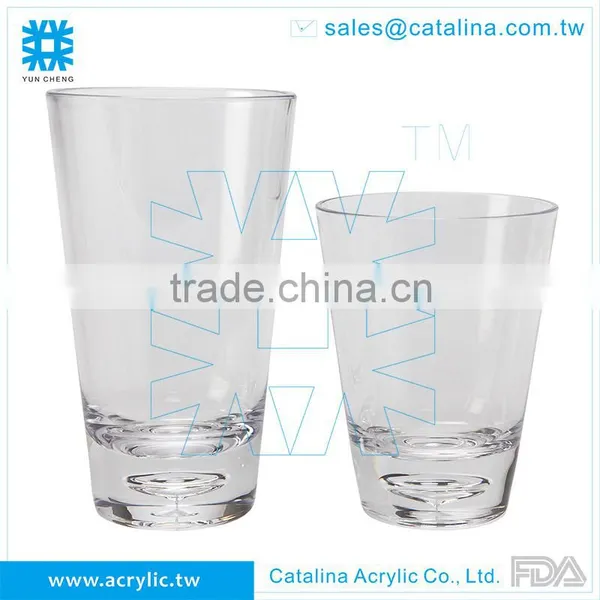 Plastic Acrylic HEART BOTTOM TUMBLER photo-4