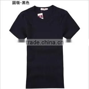 Chinese Factory Cheap Cotton Plain White T-shirts photo-3