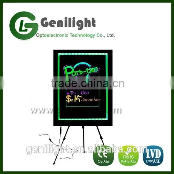 Animation Display Function Custom Acrylic Led Writing Board photo-2
