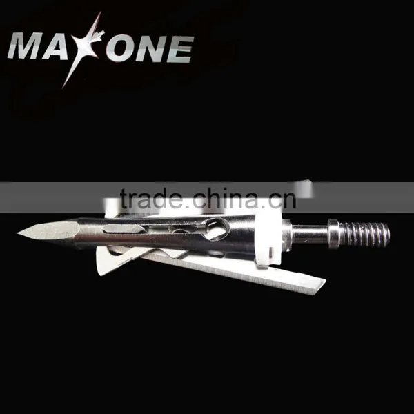 Hunting Arrows 2 Blade 125gn Hunting Broadheads Iron Ferrel Broadheads