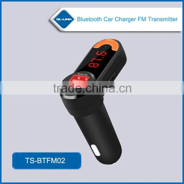 Factory Supply, Car Kit MP3 Player Wireless Hands-free Bluetooth FM Transmitter, New Arrival