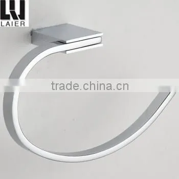 Square Design Zinc Chrome Bathroom Accessories Tumbler Holder 12038 photo-3