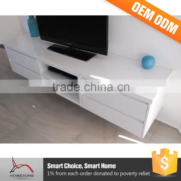 Unique Funiture Corner Design Tv Wall Cabinet In Living Room photo-4