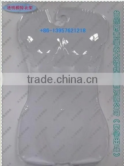 Vacuum Thermoforming Plastic Female Mannequin Hanger photo-4