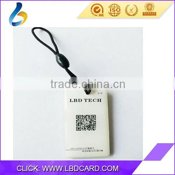 LBD Customized Shape RFID Crystal Keyfob / Key Tag / Epoxy Tag photo-6