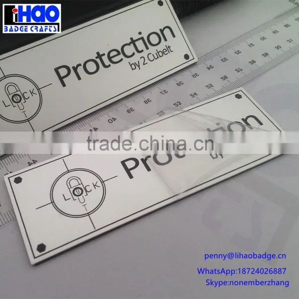 Metal Labels,Custom Design Sticker Self Adhesive Brand Metal Logo Labels photo-5