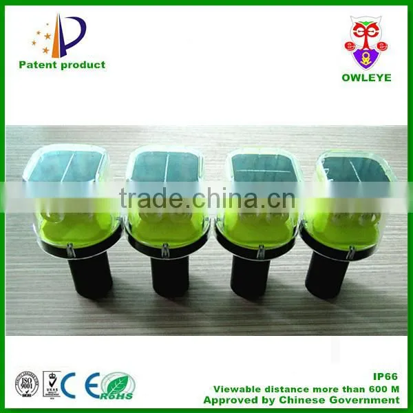 Synchronous Flash Solar Beacon Warning Light Receive Japan JJY60 Radio Signal photo-3