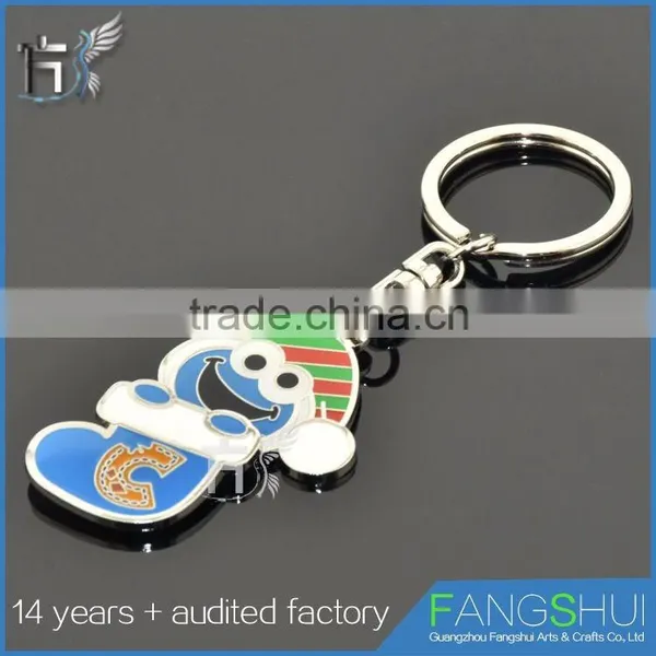 Free Sample Fancy Mobile Charm Pvc Keychain Wholesale photo-3