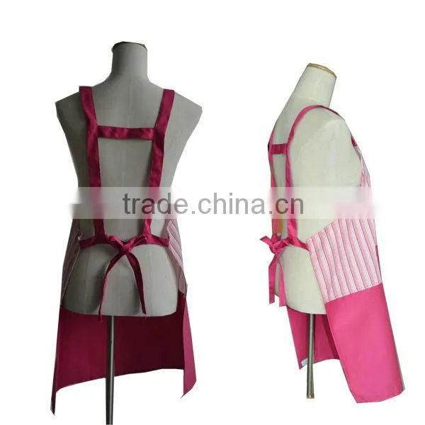 Cotton Print One Pockets Kitchen Apron photo-4