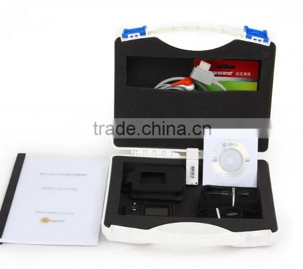 CE ISO Approved 3/12 Channel ECG Simulator 24-72 Hours ECG EKG Holter photo-4