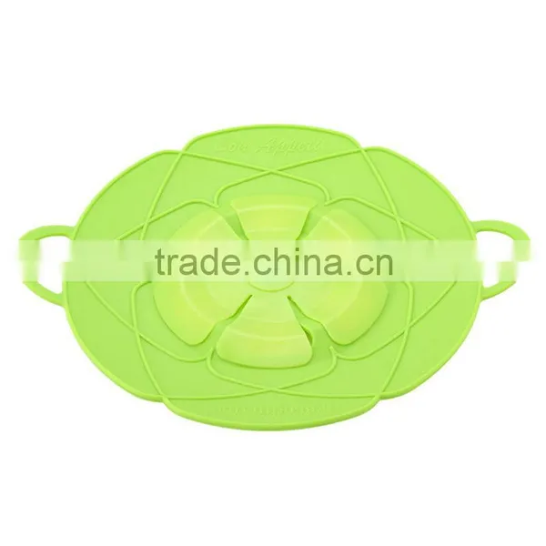 Household Cooking Tools Boil Over Temperature Silicone Pot Cover Lid photo-2