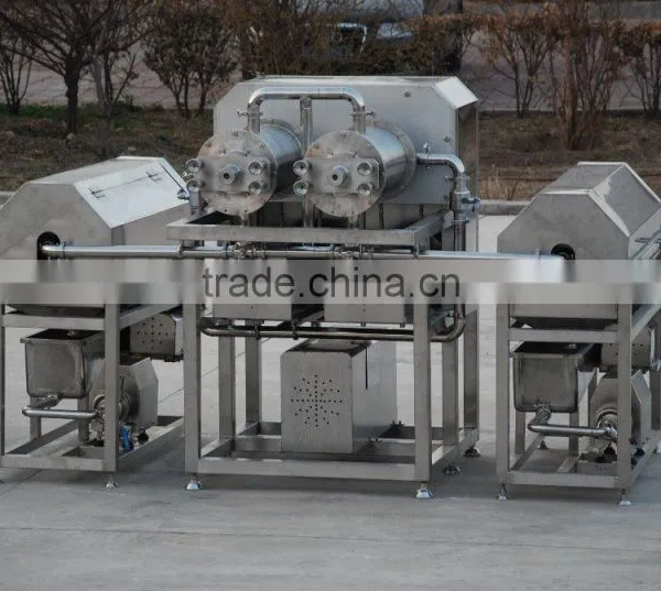 Germany Filter/CE/ Soybean Food Processing Line /soymilk Separating and Extruding Machine photo-3