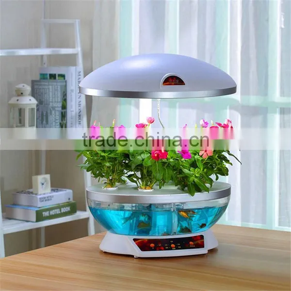 Mini Indoor Garden Electronic Smart Garden Flower Basket photo-6