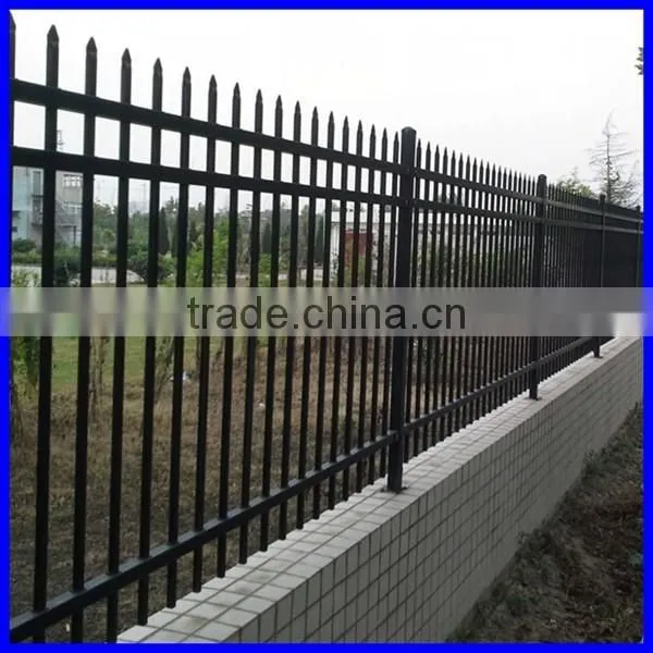 Hot Sales PVC Coated Decorative Square Tube Welded Zinc Ornamental Steel Fence Residential Iron Fence photo-2