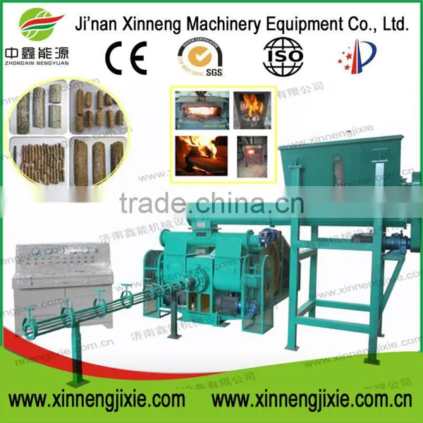 Production Biomass Fuel Line of Lignin Sawdust Briquetting Presses