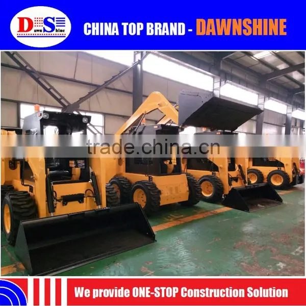 Hot Small Chinese Bobcat Skid Steer Tires 12-16.5 JC60 Mini Skid Steer Loader for Sale photo-3