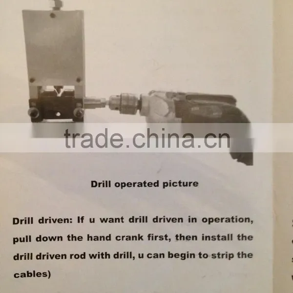 Hot Sale 1.5-25mm Single Hole Manual Copper Wire Stripper photo-3