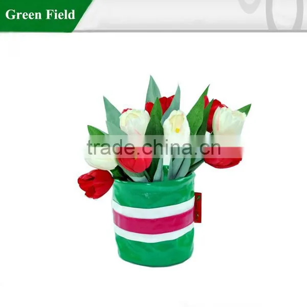 Stylish Flower Pots, Flower Pots Wholesale, Canvas Flower Bag photo-5