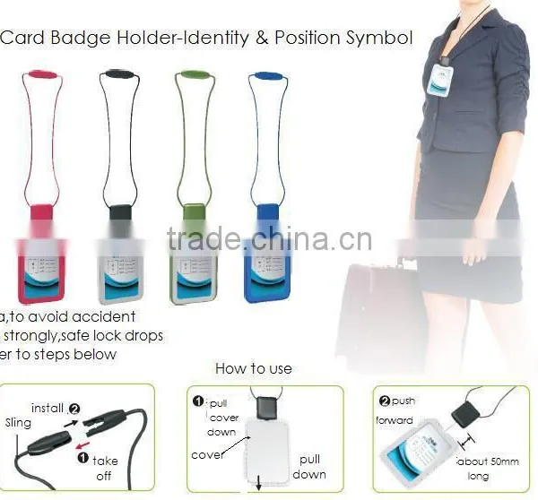 OEM Manufacturer Custom Made Multi-colour Fancy id Card Holder photo-2