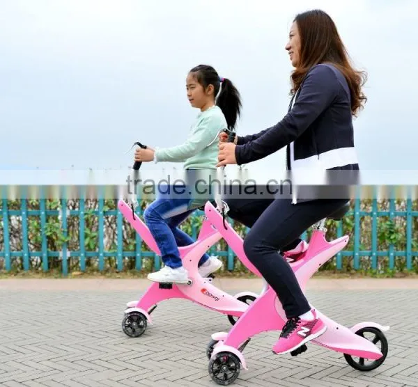 2017 Latest Arrival Leisure Outdoor Exercising Folding Pedal Y Bike, Aluminum Alloy Sports Bike For Kids/Adults photo-3