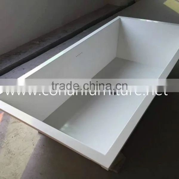 Italy Modern Home Furniture Corian Bathtub photo-2