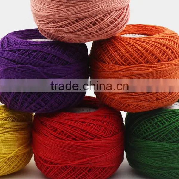 3# Lace Thread 6S/3 Ply Crochet Cotton Yarn photo-5