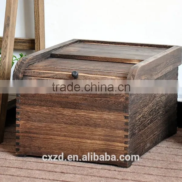 Natural Handmade High Quality Wooden Rice Box for Sale photo-3