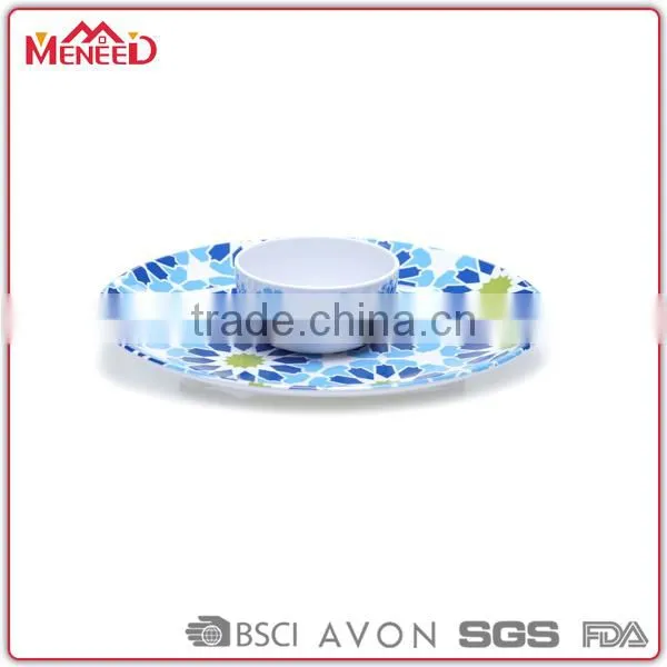 12" Inch Mischievous Slipper Design Printing on Party 30cm Melamine Chip&dish Plate photo-3