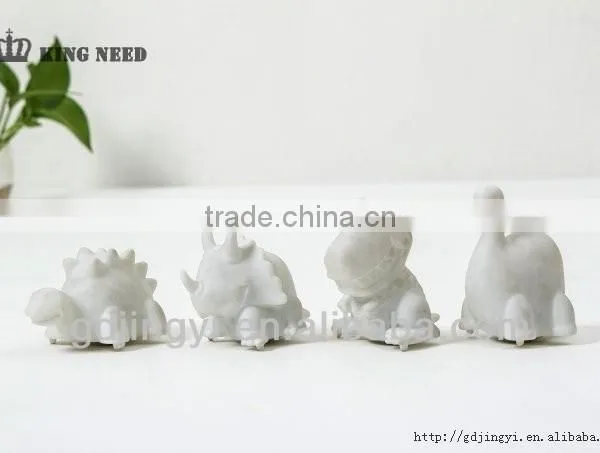White Dinosaur for Children Day With Soft Plastic Dinosaur Toys photo-4