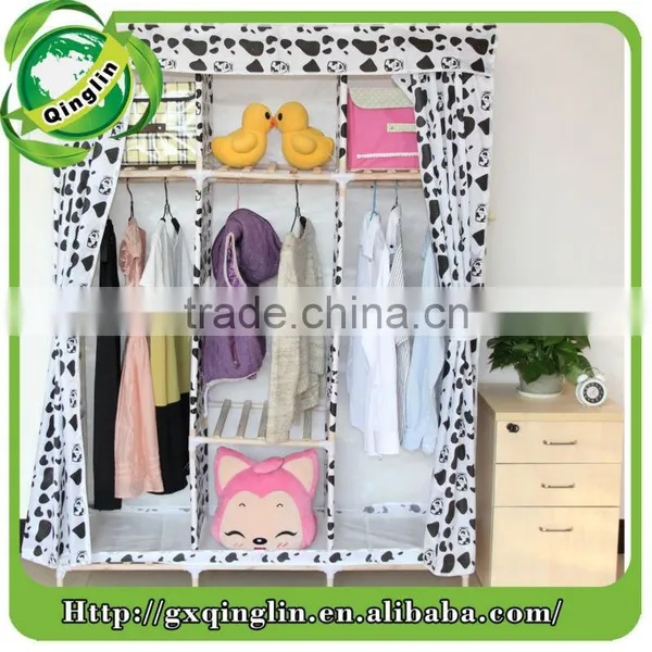 Latest Buy Furniture Online Wardrobe Shoe Storage Wood Closet photo-6